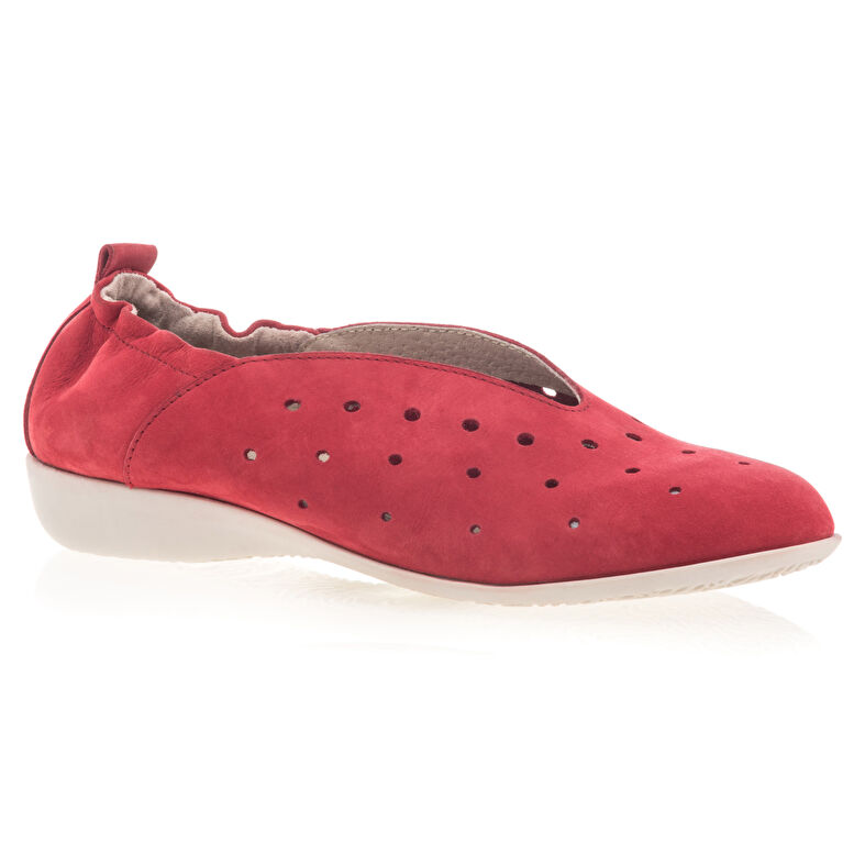 Chaussures confort Femme Rouge : Chaussures confort Femme Rouge