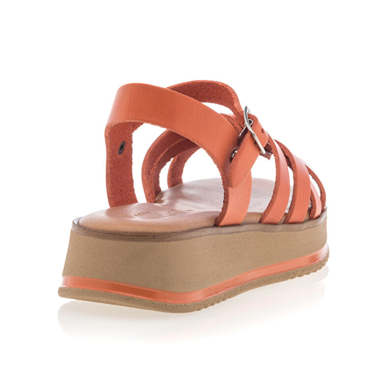 Sandales / nu-pieds Fille Orange : Sandales / nu-pieds Fille Orange