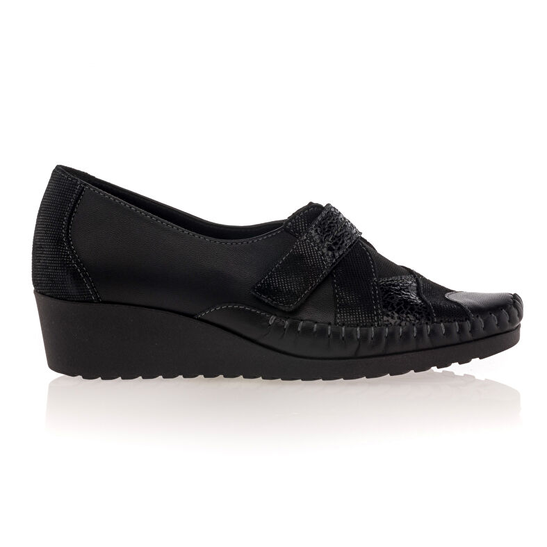 Chaussures confort Femme Noir : Chaussures confort Femme Noir