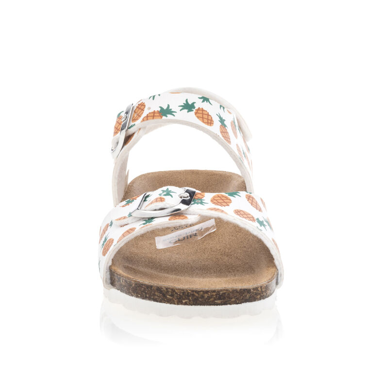 Sandales / nu-pieds Fille Blanc : Sandales / nu-pieds Fille Blanc