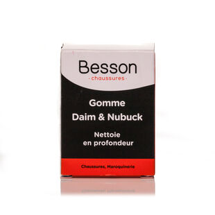 Gomme Daim et Nubuck Besson : Produits d'entretien . Besson Chaussures