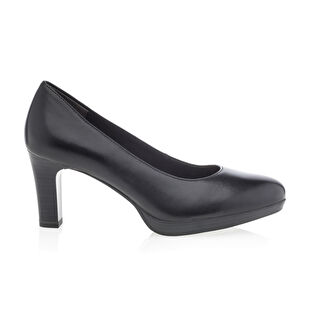 Chaussures Chaussures femme Escarpins Escarpins en daim avec talon haut en noir ~ escarpins noirs ~ daim naturel ~ orteil pointu ~ chaussures élégantes ~ chaussures de bureau hautes ~ talon triangle 