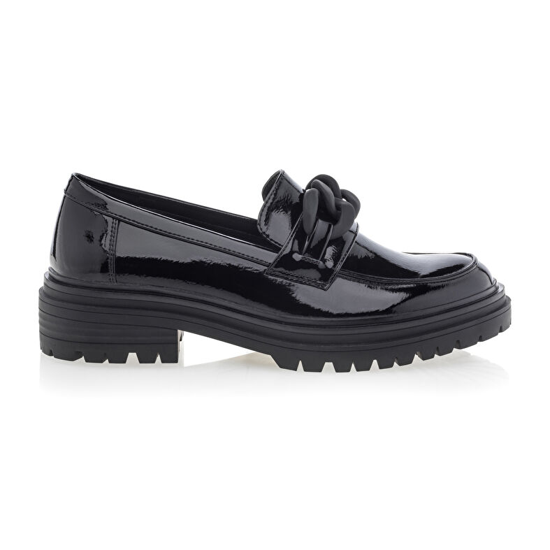 Mocassins / chaussures bateau Femme Noir : Mocassins / chaussures bateau Femme Noir