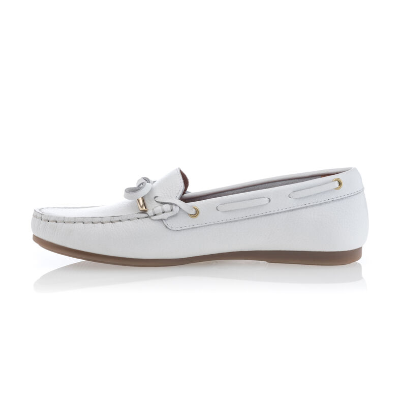 Women Class Mocassins / chaussures bateau Femme Blanc Blanc