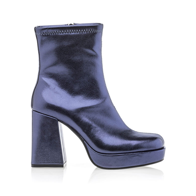 Boots / bottines Femme Bleu : Boots / bottines Femme Bleu