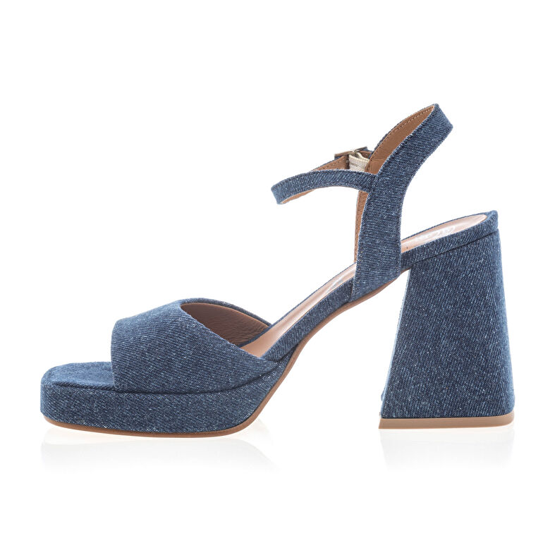 Sandales / nu-pieds Femme Bleu : Sandales / nu-pieds Femme Bleu