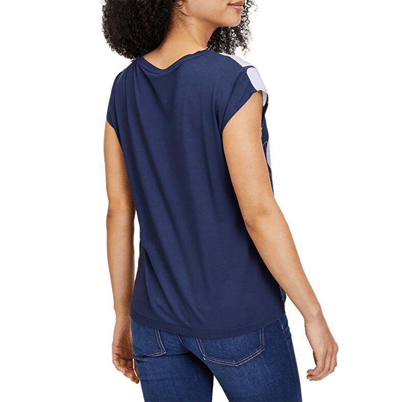 T-shirts et tops Femme Bleu : T-shirts et tops Femme Bleu