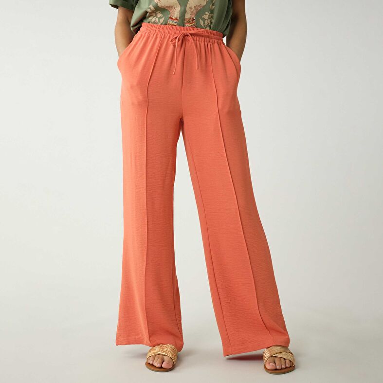 Pantalons et jeans Femme Orange : Pantalons et jeans Femme Orange