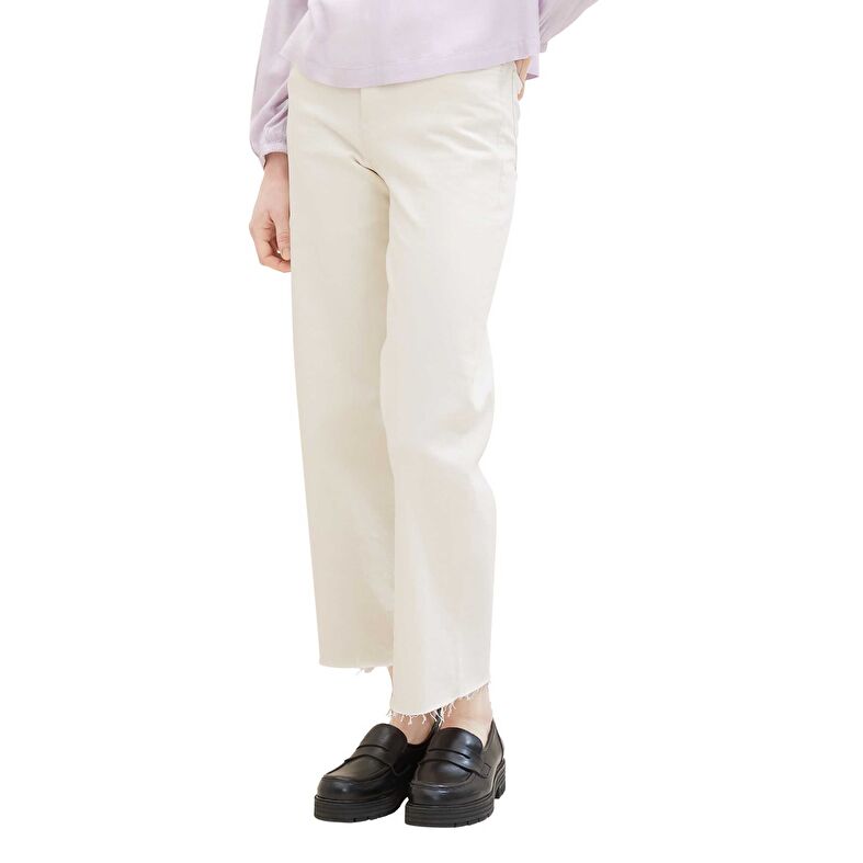 Pantalons et jeans Femme Blanc : Pantalons et jeans Femme Blanc